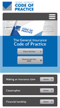 Mobile Screenshot of codeofpractice.com.au