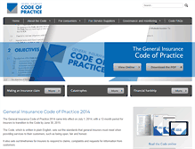 Tablet Screenshot of codeofpractice.com.au